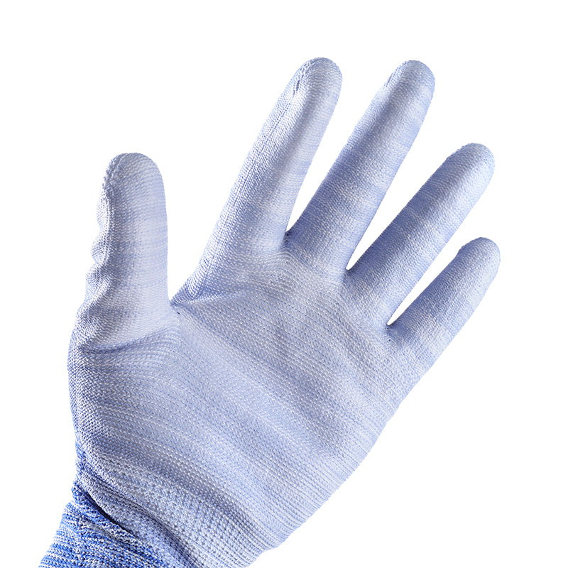 Naishu King 1002 Zebra Pattern Palm Coated Gloves (2 pairs) M.28