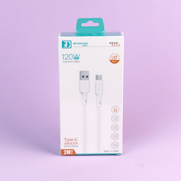 Cable de datos tipo C de 2 m - Modelo L57 A12 JPDB 
