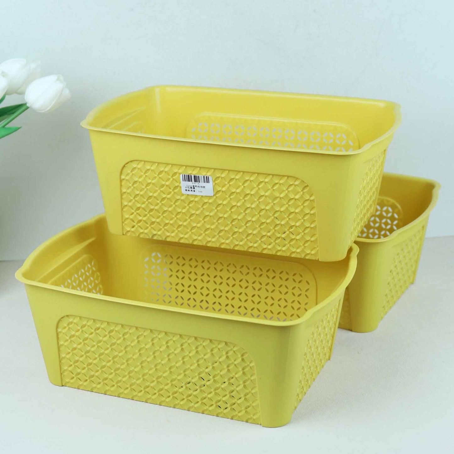 2208 Yellow Duck Storage Basket M.13
