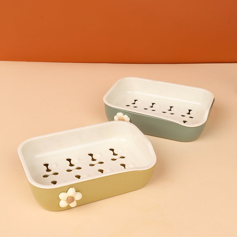 Yidele 8910 Wall-mounted Cartoon Soap Dish (with Adhesive Backing) M.14