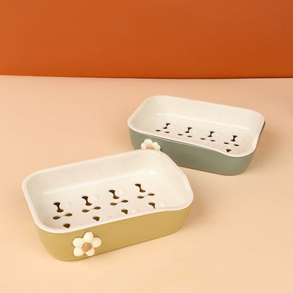 Yidele 8910 Wall-mounted Cartoon Soap Dish (with Adhesive Backing) M.14