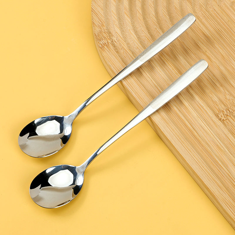 YLZ-7473 Korean-Style Stone-Pattern No.2 Spoon M.66