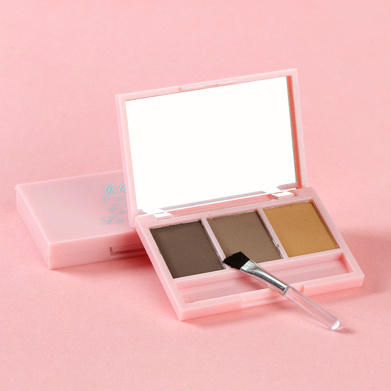 5230 Cartoon Three-Color Eyebrow Powder M.58