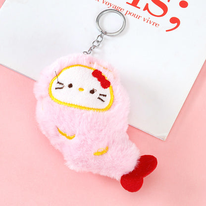 Hello Kitty Plush Mermaid Tail Bag Charm M.41 M.46 M.72