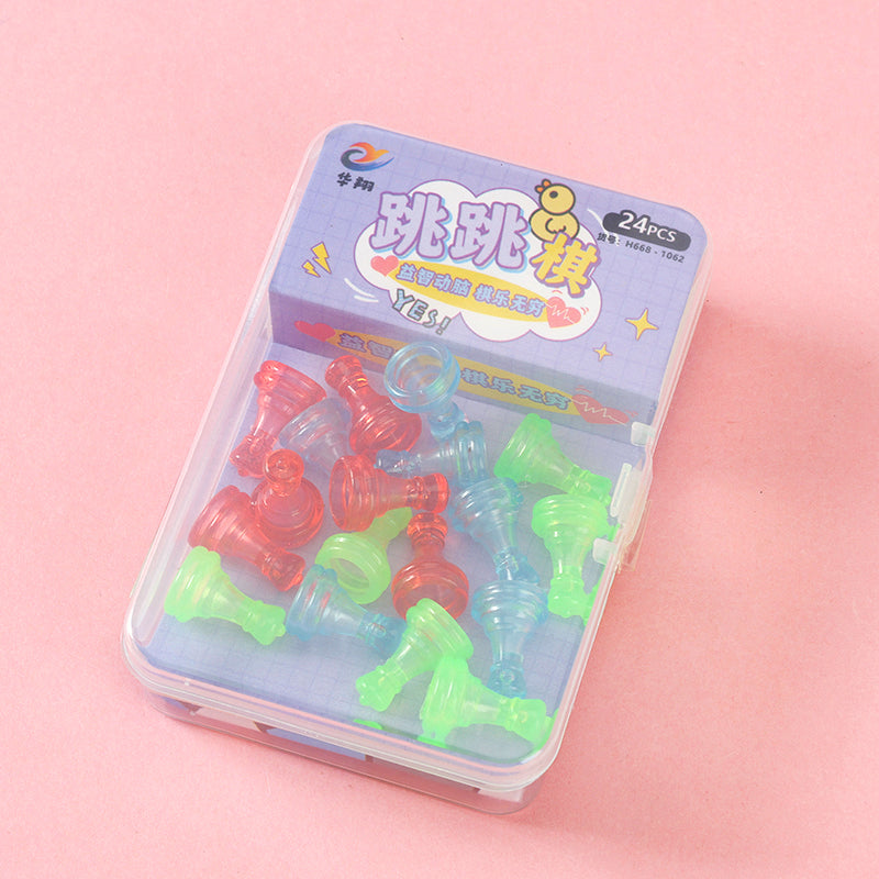 H668 - 1062 Juego de ajedrez de bolsillo portátil 