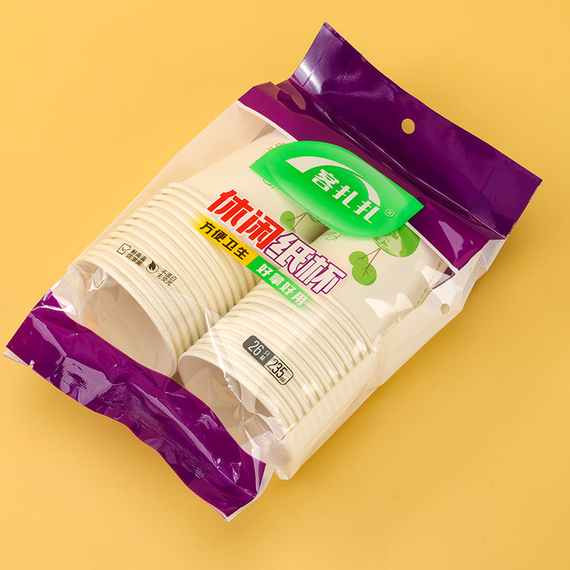 040 Kezha Zha disposable paper cups (26 pieces) M.26