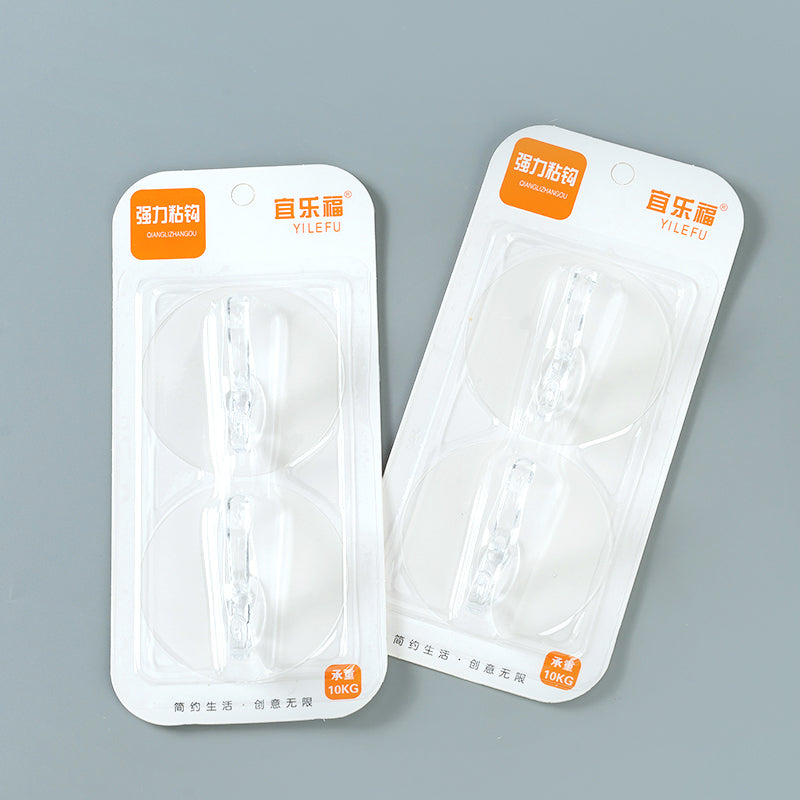 Brand Yilefu Model 8015 Transparent Adhesive Hooks M.16