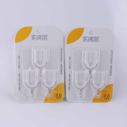 Model JDL8004 Adhesive Hooks - 3 Pcs M.16