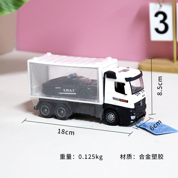 077A Alloy Police Transporter with Opening Doors M.03 JPDB