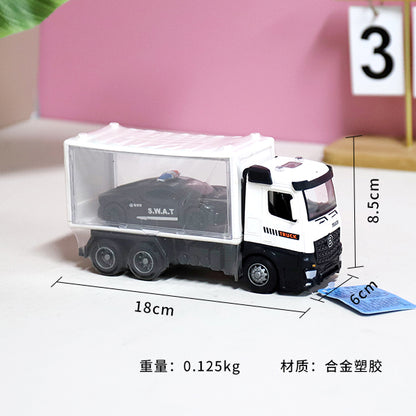 077A Alloy Police Transporter with Opening Doors M.03 JPDB