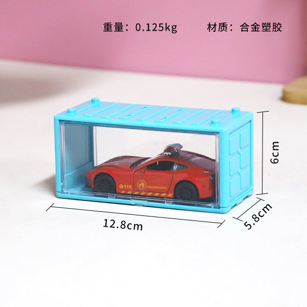 8051A Alloy Pull-back Sports Car with Opening Doors M.03 JPDB
