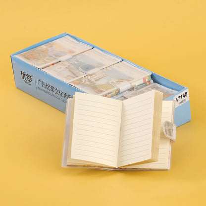 Youcui 100K Crystal Glue-Bound Notebook sj1070 Thick Paper Waterproof Cover School Office Supplies M.81