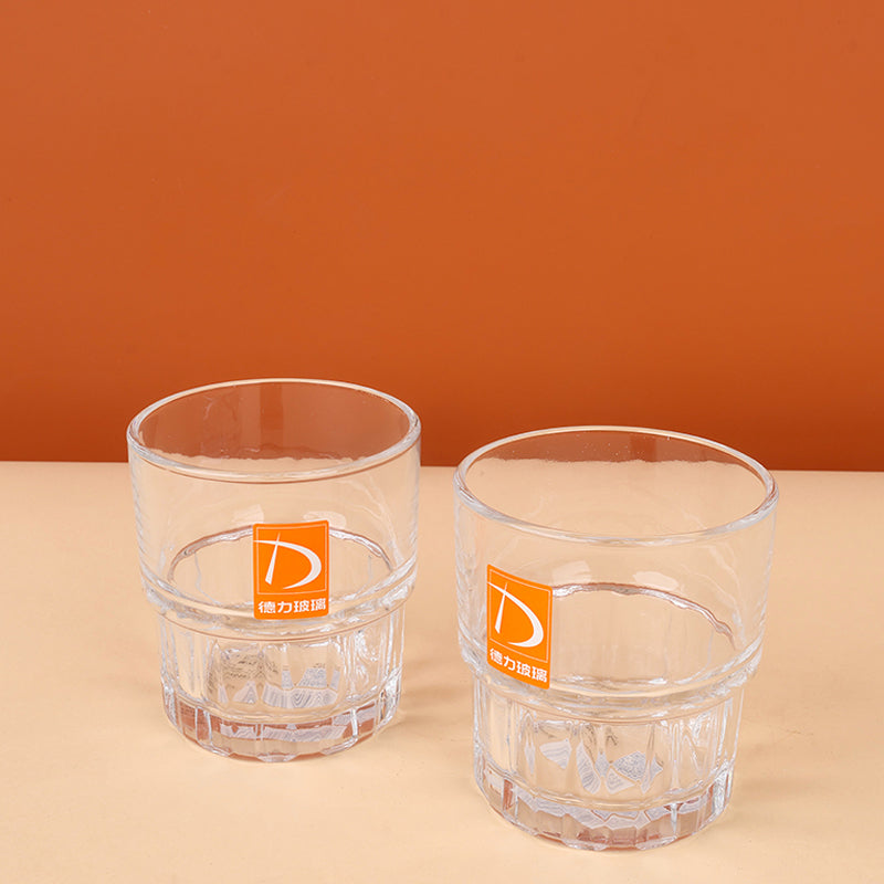 Vaso de vidrio Deli modelo 4318-2 M.17 