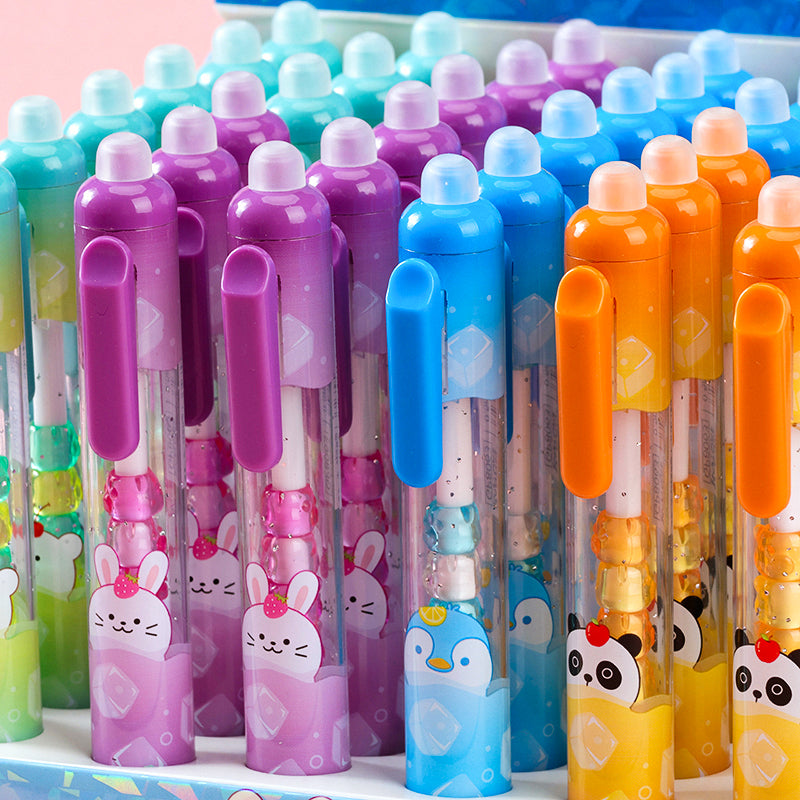 Retractable Erasable Gel Pen (GP8063, Blue) M82