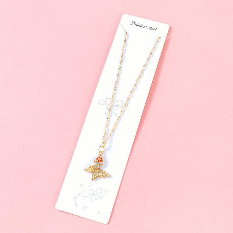 Creative Flower - Butterfly Necklace M.43