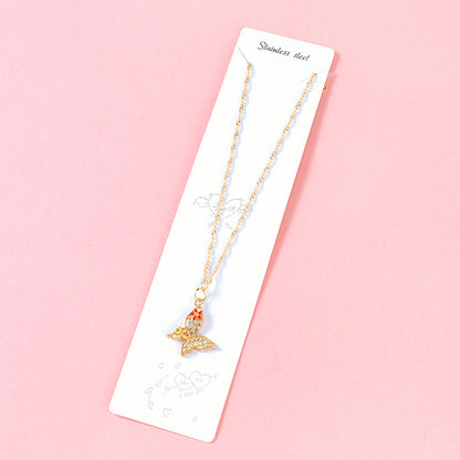 Creative Flower - Butterfly Necklace M.43