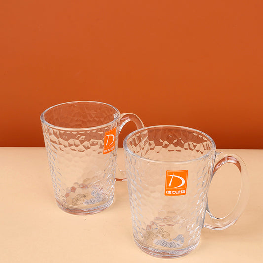 DeliModel TZ2829A Glass Handle Cup (300ML Beer Cup) M.17