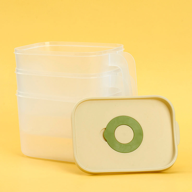 982 Small Sealed Refrigerator Storage Box Food-Grade PP Fresh-Keeping Food Container M.67