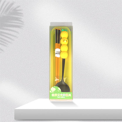 Fruit - themed Stackable Spoon and Chopsticks Tableware Set M.66 JPDB