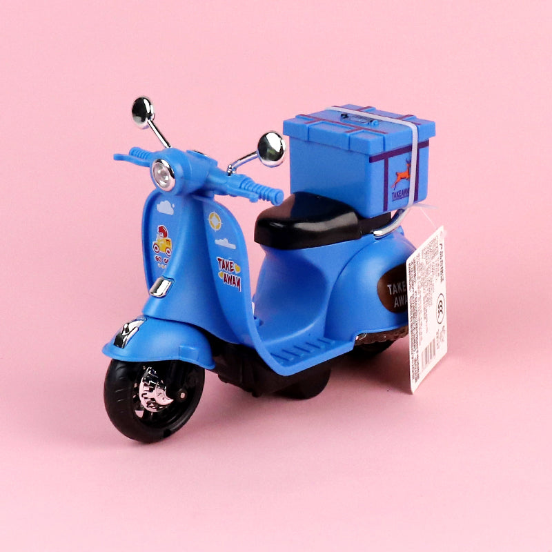Model 27015 Inertial Food Delivery Motorbike with Sound and Light EffectsM.03 JPDB