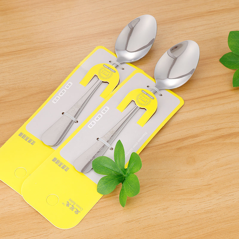 6304 Crown Rabbit Pattern Laser-engraved MG No.3 Pointed Spoon M.66