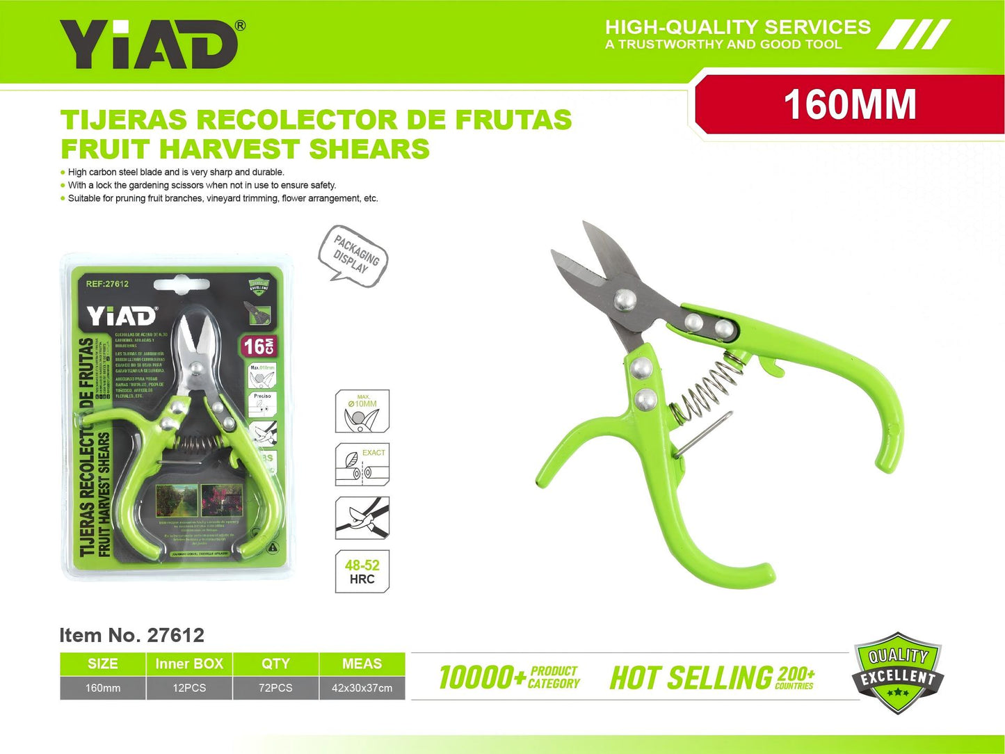 Fruit-picking scissors M.33