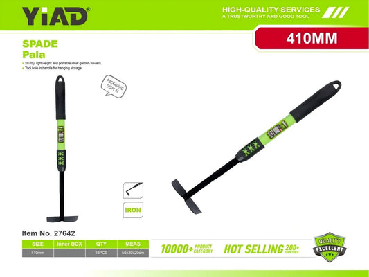 Hoe with iron handle and rubber sleeve M.33