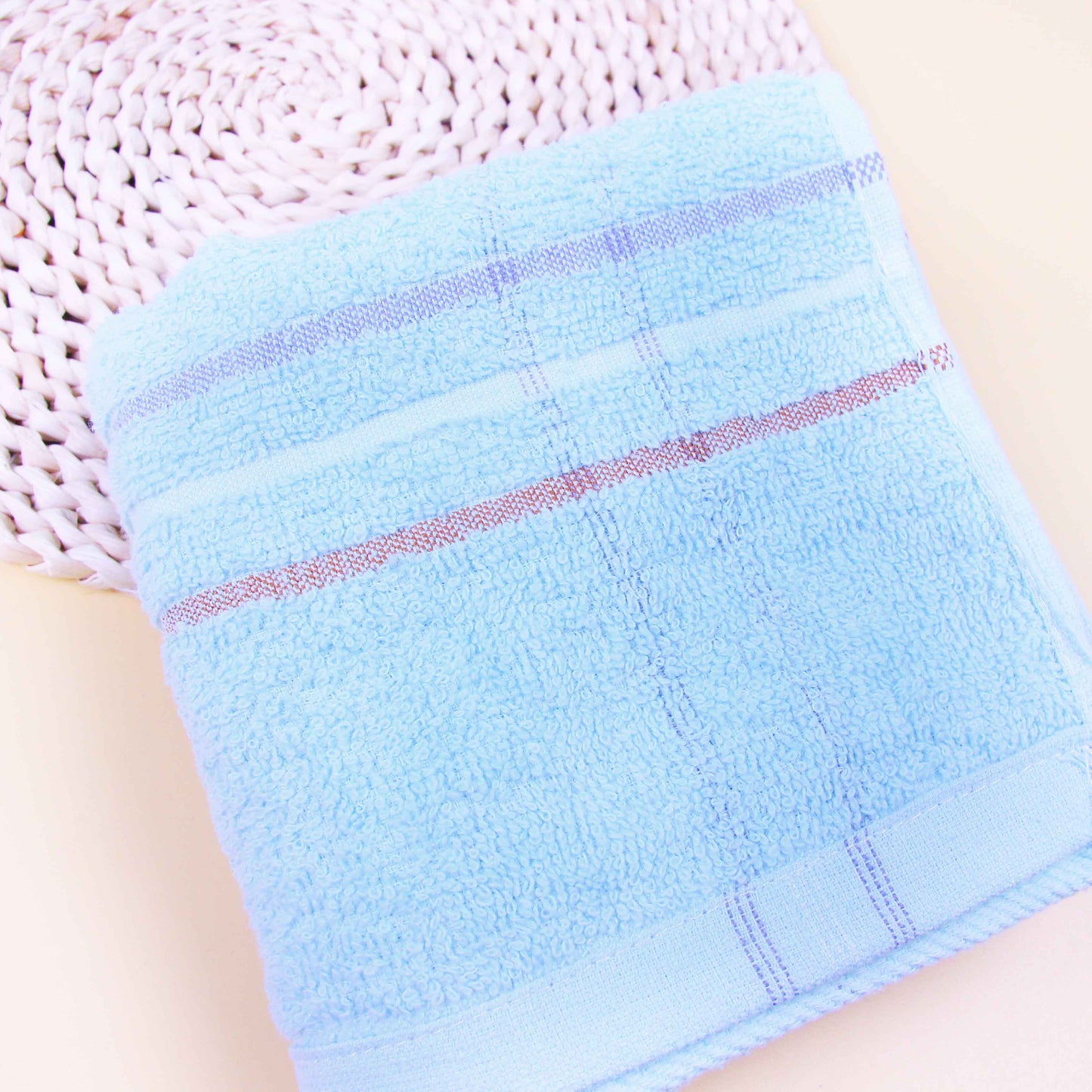 844 Simple Grid Towel (33*70) M.25