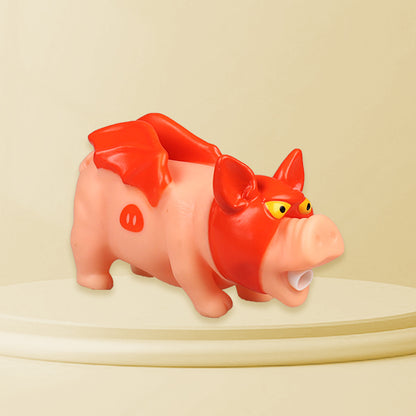 GA00794 Cute Little Flying Pig Squeaky Toy M.08