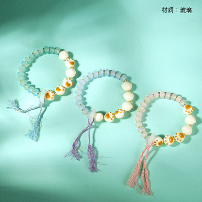 Ice Soul Abacus Bead Cat Claw Bracelet  M.43