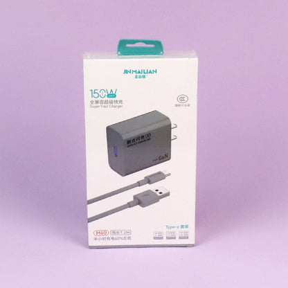Kit de carga tipo C de 150 W - Modelo M60 (compatible con Huawei) A12 JPDB 