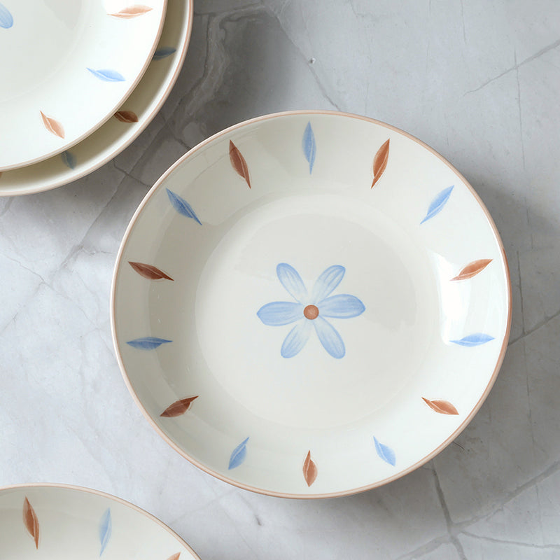 8 - inch Star - shaped Printed Plate/Disc (with Colorful Pattern) M.66 JPDB