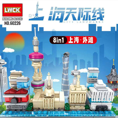 60226 LeWan Architecture Series Building Blocks M.02