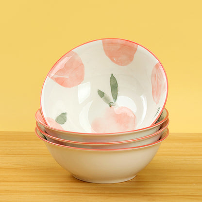 6-inch Mingxin Dou Bowl (Peach Pattern) M.66 JPDB