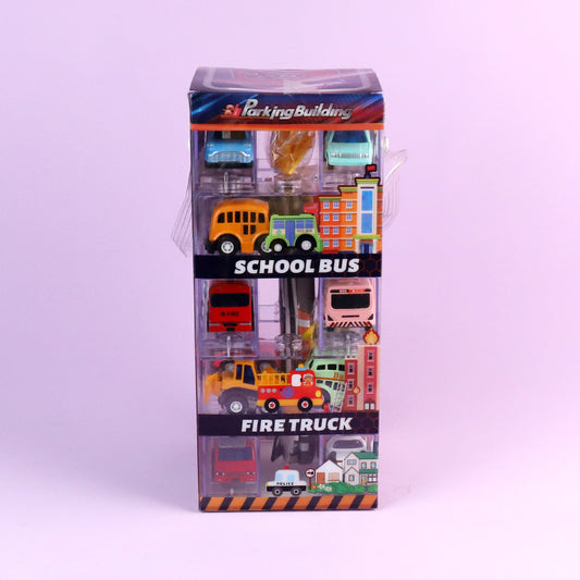 789 - 2MB Two Medium - sized Pull - back Alloy Cars M.03 JPDB