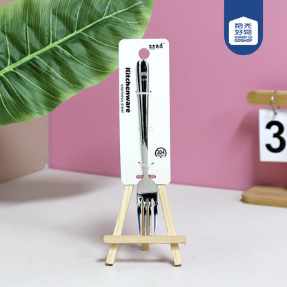 0286 304 Cuchara-tenedor china n.° 2 de acero inoxidable M.66 JPDB 