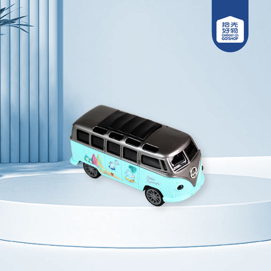 Model 8026 Classic Minibus (3 Cartoon Colors Assorted)M.03 JPDB