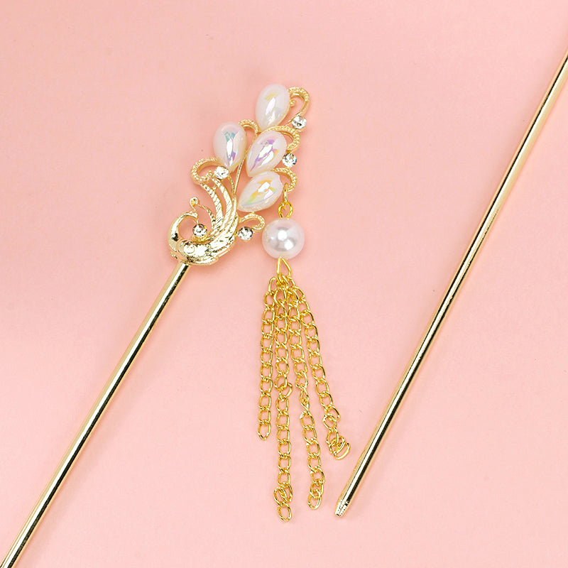 M42 Nueva horquilla Pearl Phoenix con detalles de borla 