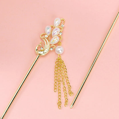 M42 Nueva horquilla Pearl Phoenix con detalles de borla 