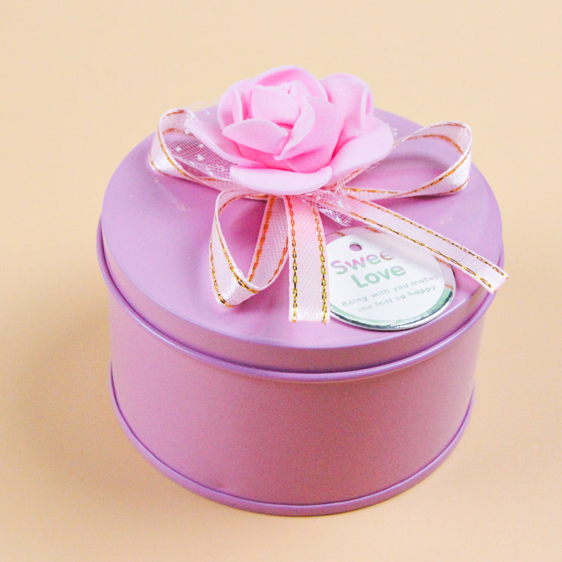 Iron Box Rose Accessories Gift Box (Round) M24