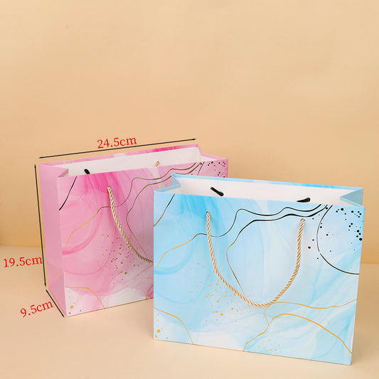 XX-6126 Ribbon Medium Gift Bag (24.5*19.5*9.5 horizontally) M24 M.73