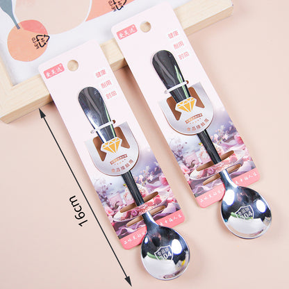 304 Stainless Steel Fumei No.3 Round Spoon M.66