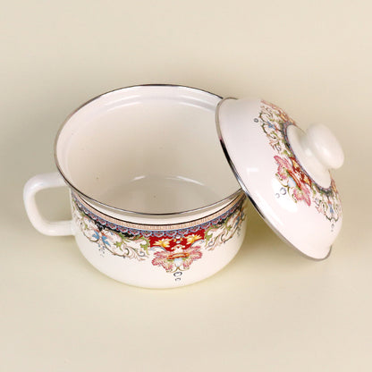 Enamel Fast Food Cup Model K-1609 (16cm) - Premium Edition M.65 JPDB