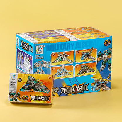 K92003 Military Fighter Jet Building Blocks M.02