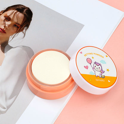 5089 Round Box Oil-Control Loose Powder M.57