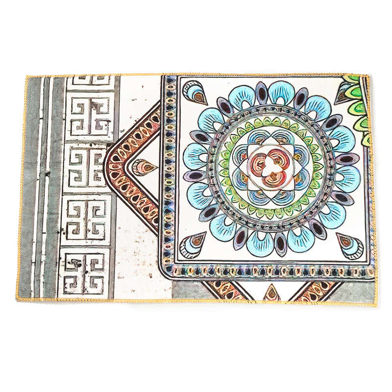 50*80 crystal velvet door mat (color and pattern random) M.28