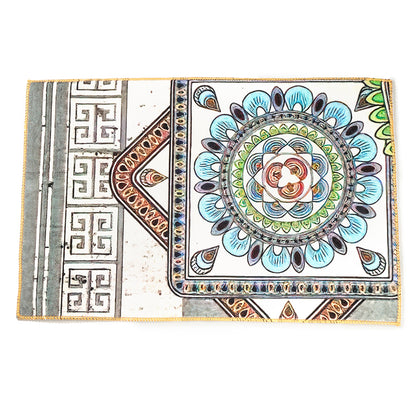 50*80 crystal velvet door mat (color and pattern random) M.28