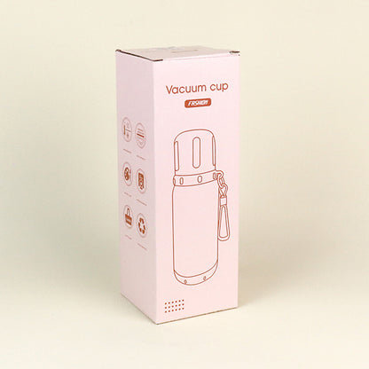 500ml Cartoon Bullet-shaped Vacuum Thermal Insulated Mug - Model YSM8008 M.26 JPDB