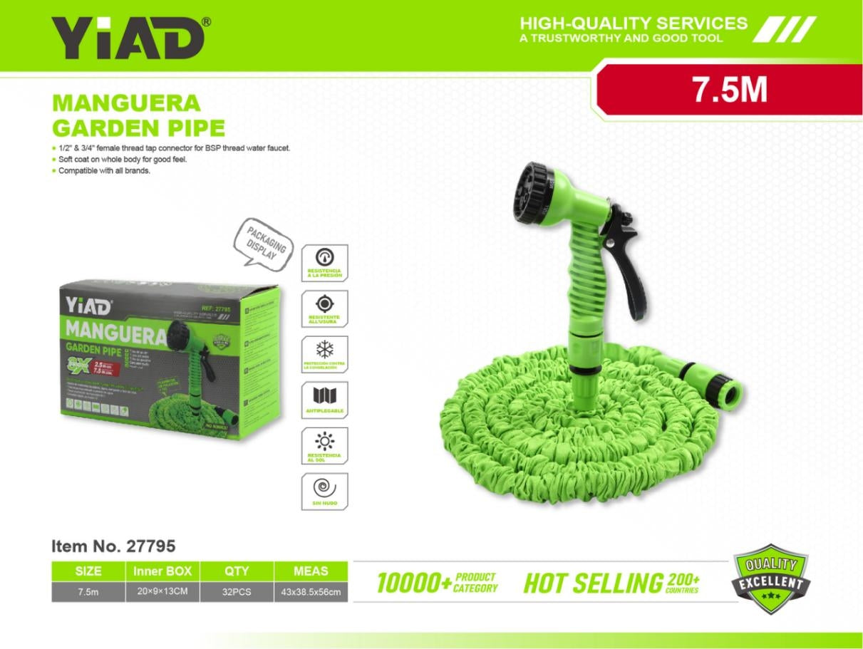 7.5M Garden Extension Hose M.33