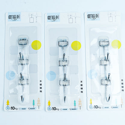 Brand Ruifuli Model 263 Adhesive Hooks - 3 Pcs Trace-Free Type M.16